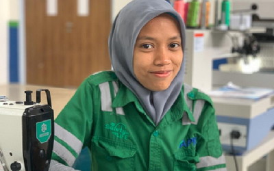 Gabung PT APR Bakat Menjahit Sheila Membawa Berkah