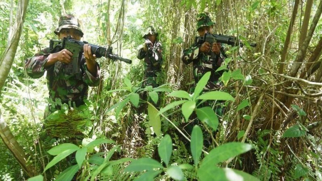 Kontak Senjata, Tiga Anggota TNI Tewas  di Distrik Mugi
