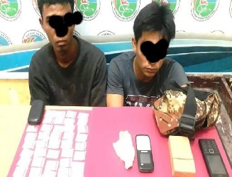 Cafe di Jalan Koridor PT RAPP Tertangkap Kurir Sabu