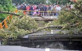 Sabtu Insya Allah Jembatan Darurat Penghubung di Sumbar Rampung