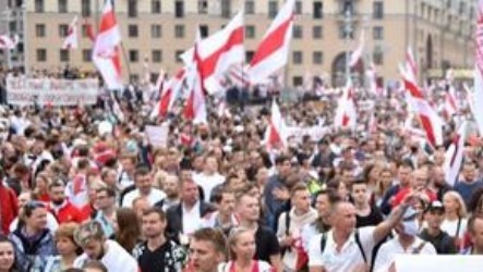Demo Massal, Sedikitnya 150.000 Orang Desak Presiden Belarusia Mundur