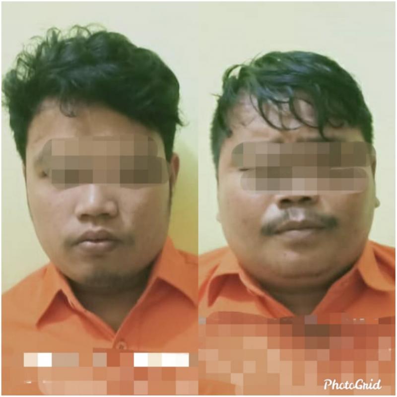 Unit Reskrim Tapung Hulu Amankan Dua Pelaku Penganiayaan