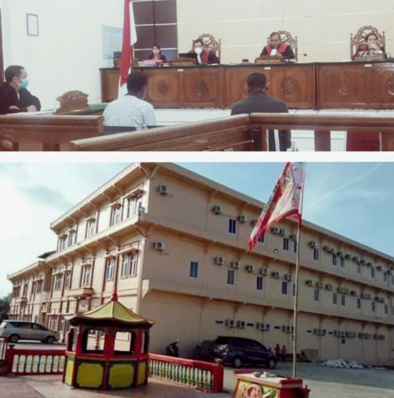 Waduuh! Gara Palsukan Surat Tanah. Mantan Penghulu Sungai Bakau Sidang Perdana