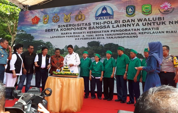 279 Tim Medis Dilibatkan dalam Pengobatan Gratis Walubi di Kepri