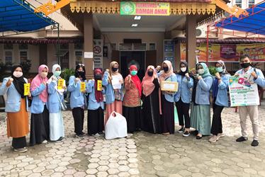 IPKKI Riau dan Mahasiswa Kukerta UNRI: Semoga Pandemi Corona Berakhir