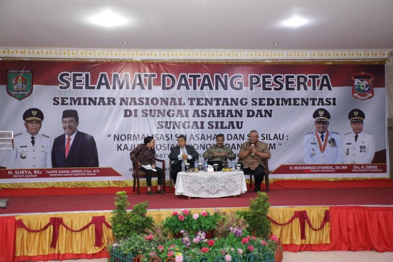 Ini Pidato Bupati Asahan, Pada Acara Seminar Sedimentasi