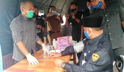 Lemtari Kampar Buka Posko PMI