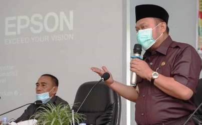 Untuk 3 Kecamatan, Bupati Kampar Buka Sosialisasi Aplikasi dan Laporan Online