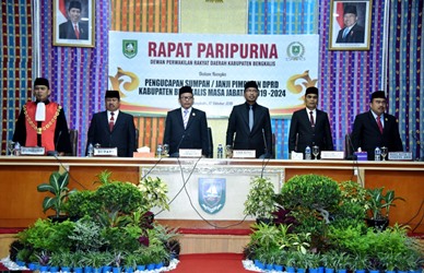 Ini Pesan Khairul Umam Setelah Sumpah Janji Ketua DPRD Bengkalis