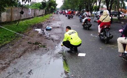 Kepala Warga Gang Rahayu, Medan Amplas Pecah Digilas Truk