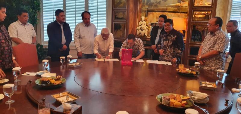 Perduli Dunia Pendidikan, Bupati Asahan Tanda Tangani Mou