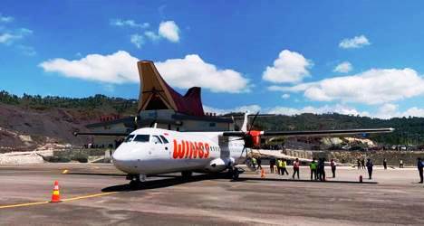 Uji Kemampuan Pesawat dan Rute Evaluasi di Wilayah Tana Toraja, Wings Air Daratkan ATR 72 di Buntu Kunik