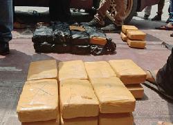 Melintas di Simpang Bingung F Ditangkap dengan BB Ganja Kering