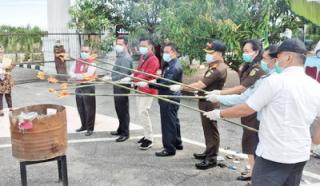  Kejari Kuansing Musnahkan BB Dari 33 Kasus