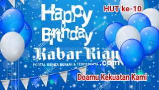 10 Tahun kabarriau.com, "Doamu Kekuatan Kami"