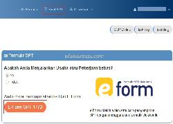 Form Mengisi SPT Tahunan Pribadi Online