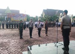 Polres Bengkalis Gelar Apel Operasi Zebra Muara Takus 2019