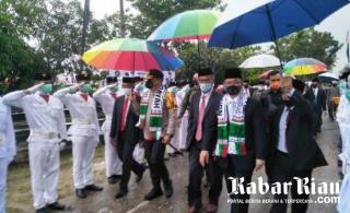 Para Santri Pondok Modern Hidayah Bengkalis Diapresiasi Kapolda Riau