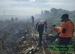 Tajul Muddaris ; Kebakaran Lahan di Bengkalis Sudah Padam