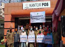 Kadis Sosial Rohil Bagikan Bantuan Sosial Tunai Sebanyak 16.657 KK