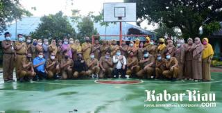 Usai Tinjau Pembangunan SMP Muara Basung H Syahrial Abdi Pantau Proyek Jalan