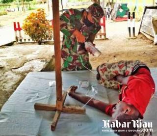 Mayor Inf Anggun Wuriyanto Dikejutkan Laporan Warga Tertular Corana, Diperiksa Ternyata Malaria