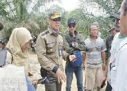 Sulitnya Medan Kegiatan Rutin UPT Tahura Minas Diposting di Medsos