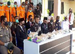 Sat Narkoba Polres Bengkalis Rilis Pengungkapan Kasus Narkoba