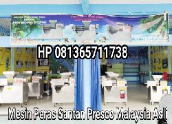 Nomor Telpon dan HP 081365711738, Tempat Service Mesin Santan Presco Malaysia