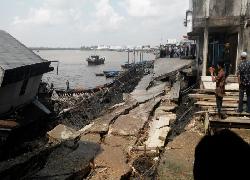 Abrasi Pantai Jadi Tontonan Pejabat Pemkab Bengkalis