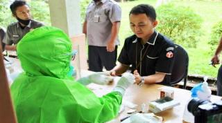 Seluruh Jajaran Bawaslu Kuansing Lakukan Rapid Tes, Jelang Pengawasan Coklit