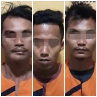 Sering Transaksi di Wisma, Tiga Pria Pengedar Narkoba Diciduk Polisi Inhu