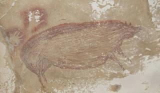 Peneliti Memperkirakan Temuan dalam Gua Leang, Sulawesi Lukisan Purbakala Tertua di Dunia 