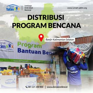 Rumah Yatim Ajak Warga Membantu Meringankan Duka Korban Terdampak Bencana