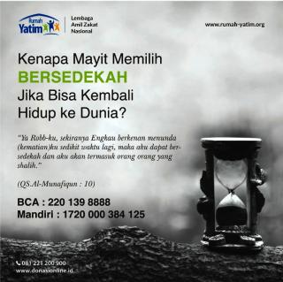 Jika Bisa Kembali Hidup ke Dunia, Kenapa Mayit Memilih Bersedekah?