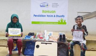 Bantuan Pendidikan Lanjutan Rumah Yatim Riau Kembali Disalurkan Pada Syaiful Amri