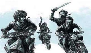 Aiptu Dwi Handoko Luka Diclurit Bandit Motor