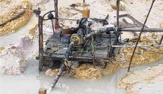 Pelaku Galian C Pasir Tambang Ilegal di Rohil Minta Diproses