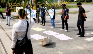 FMM Goyang Komplek Chevron Terkait Pembersihan Limbah PT CPI di Minas Lamban