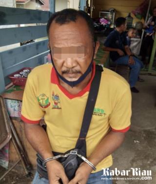 Di Inhu, Seorang Ayah Bejat Garap Anak Kandung Hingga Hamil