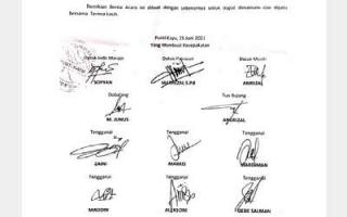 Kesepakatan Ninik Mamak "Jegal" Calon Kades di Inhu Agar Jadi Perhatian Bupati Yopi