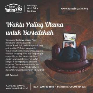 Bersedekah Adalah Amalan yang Sangat Dianjurkan