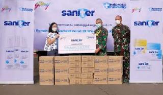 Godrej Donasikan Ribuan Produk Saniter ke RS Darurat Covid-19