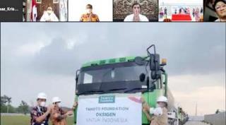 Gubri Ikut Melepas Bantuan Oksigen RAPP Bagi Pasien Covid di Jakarta