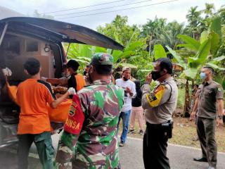 Mayat Mister X Ditemukan Mengapung di Sei Guntung, Inhu