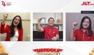 J&T Express Gelar Program Merdeka Kirim Paket Pada HUT RI ke 76