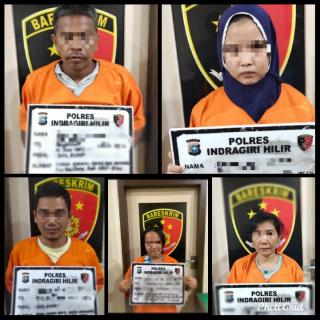 Gegara Togel,  3 Wanita dan 2 Pria Inhil Masuk Bui