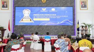 Penghargaan Keterbukaan Informasi Badan Publik Se-Provinsi Papua 2021 Diberikan Pada Kodam XVII/Cenderawasih