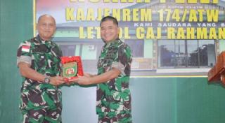 Danrem 174 Merauke Melepas Kaajenrem 174/ATW