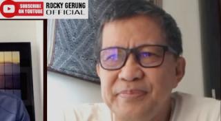 Rocky; Presidential Threshold 20 Persen Adalah Akar Dari Segala Kejahatan